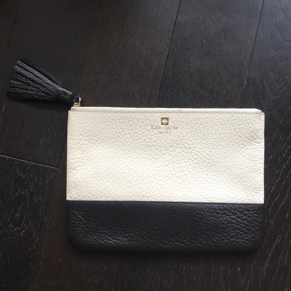 Kate Spade clutch with tassel